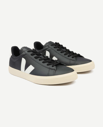 Sneakers campo wit zwart