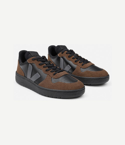 Sneakers v-10 bruin zwart