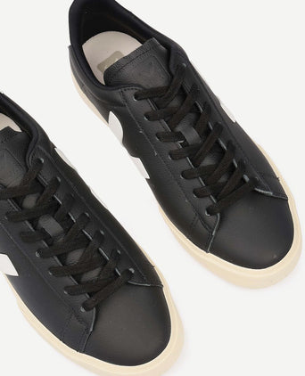 Sneakers campo wit zwart