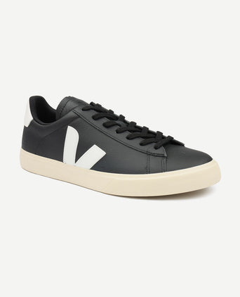Sneakers campo wit zwart