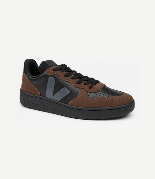 Sneakers v-10 bruin zwart