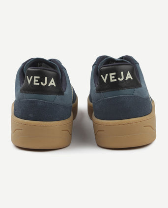 Veja sneakers v-90 suede blauw