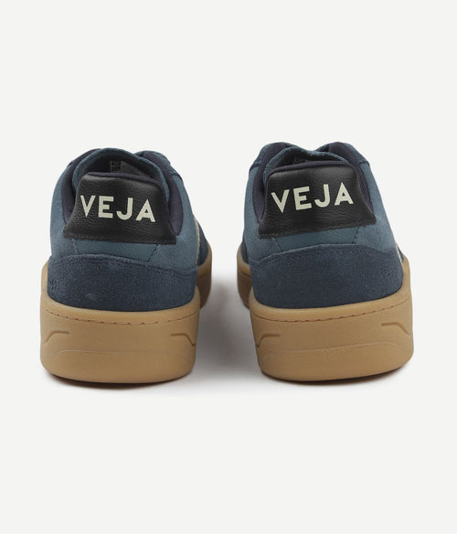 Veja sneakers v-90 suede blauw