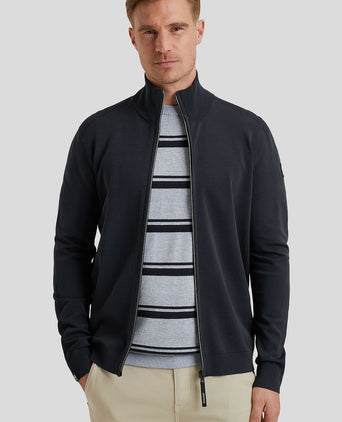Vest viscose donkerblauw