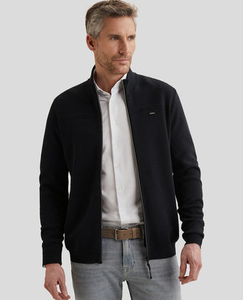 Vest bonded donkerblauw