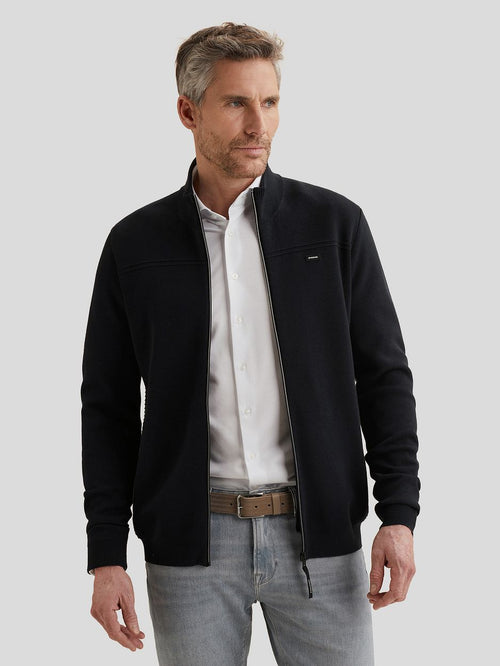 Vest bonded donkerblauw
