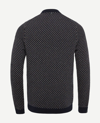 Pullover wol donkerblauw