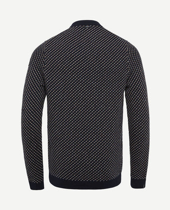 Pullover wol donkerblauw