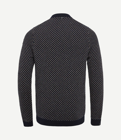 Pullover wol donkerblauw