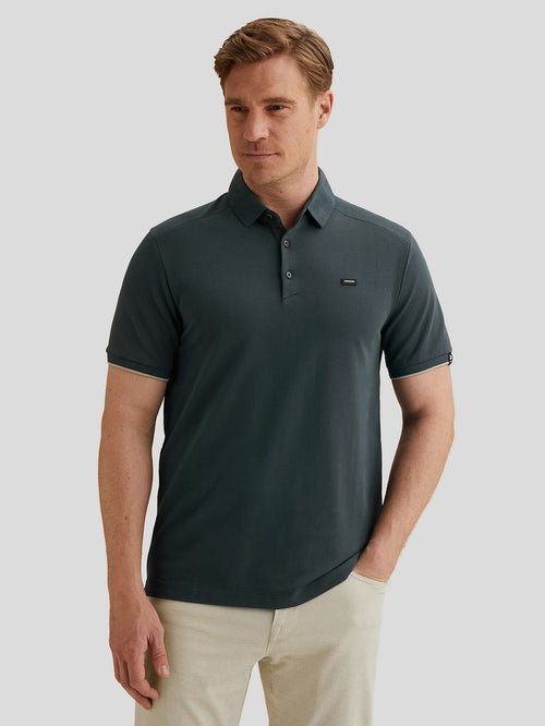 Piqué poloshirt midnight donkerblauw