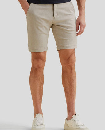 V9 chino short ecru