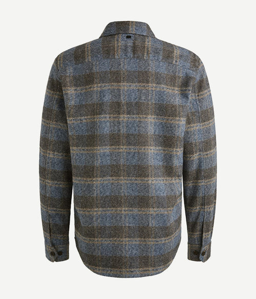 Vanguard overshirt ruiten blauw | Regular-fit