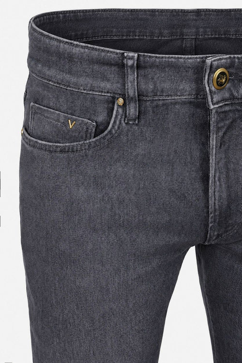 V40 rider jeans steel grey
