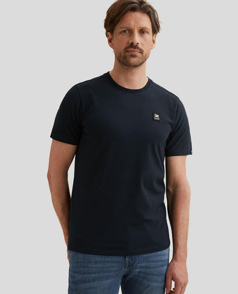 T-shirt logo donkerblauw
