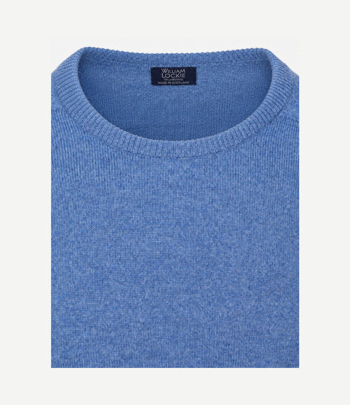 Lamswol jeans blauw