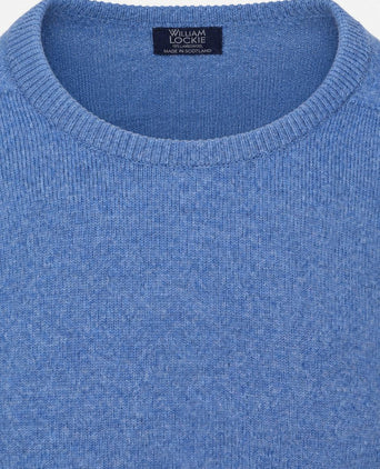 Lamswol jeans blauw