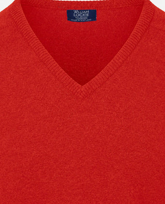 V-hals lamswol duBonnet