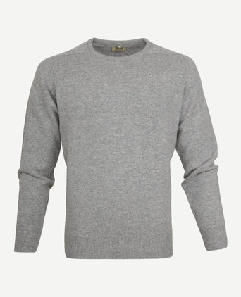 William Lockie lambswool grijs