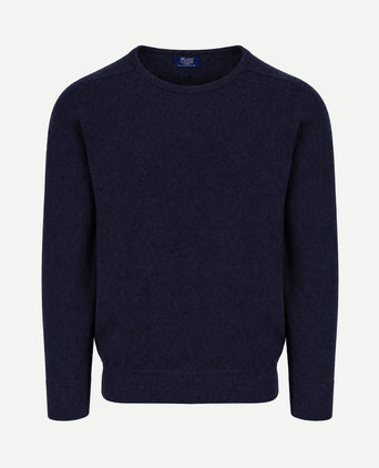 Lamswol Oxford blue