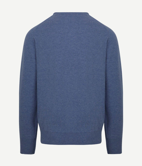 William Lockie o lamswol indigo | Regular-fit