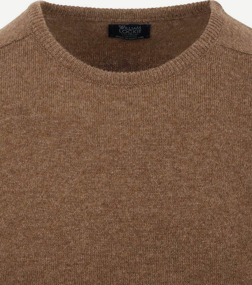William Lockie pullover lamswol driftwood | Regular-fit
