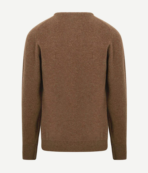 William Lockie pullover lamswol driftwood | Regular-fit