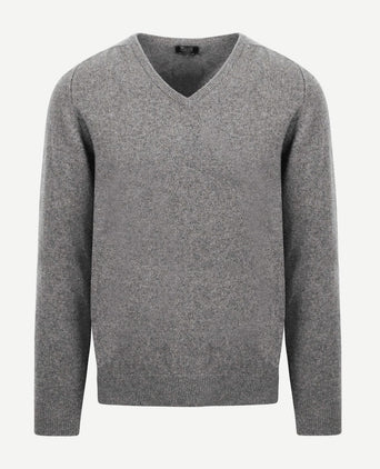 William Lockie pullover lamswol flannel | Regular-fit