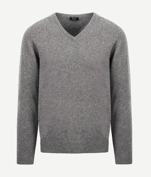 William Lockie pullover lamswol flannel | Regular-fit