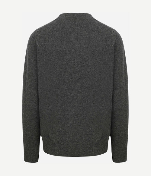 William Lockie pullover lamswol v cliff grijs | Regular-fit