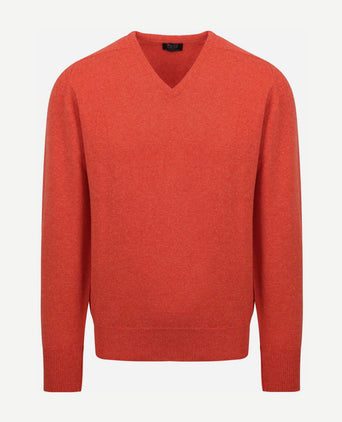 William Lockie pullover lamswol v inferno | Regular-fit
