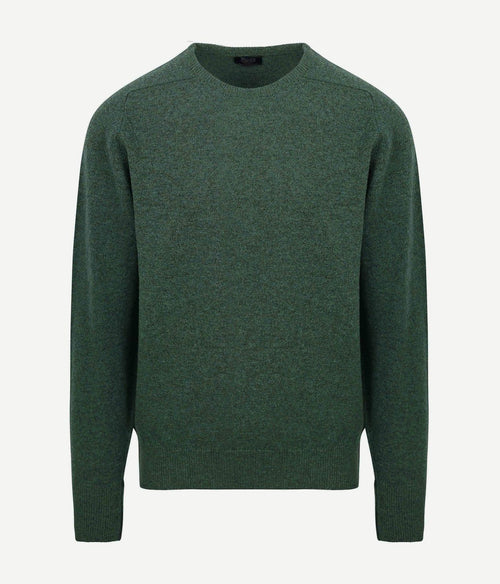 William Lockie pullover o-neck lambswool cossack