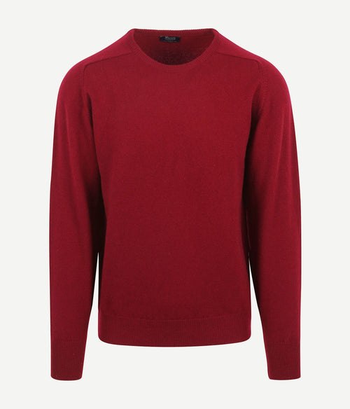 William Lockie pullover o-neck lamswol duBonnet | Regular-fit