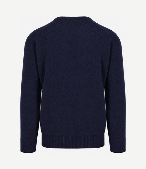 Lamswol Oxford blue