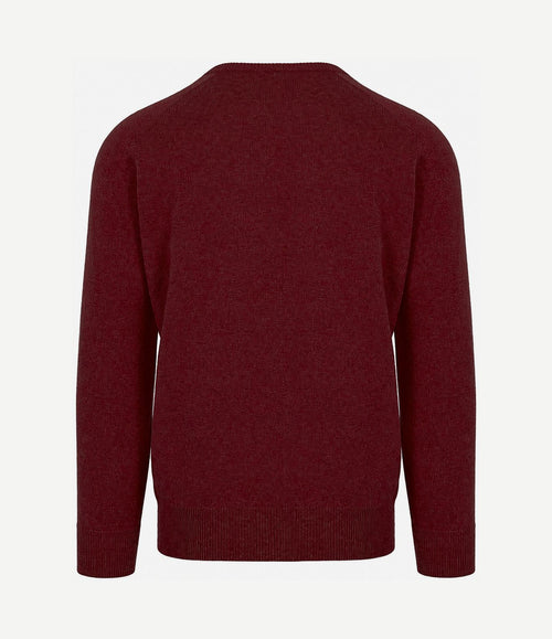 Lamswol bordeaux