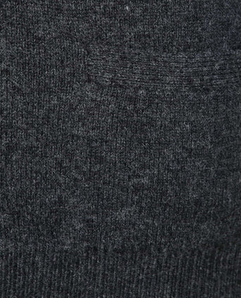 William Lockie lamswol vest antraciet | Regular-fit