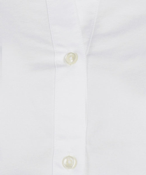 Steppin' Out blouse lauren Oxford wit | Slim-fit