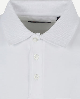 Liquid poloshirt wit