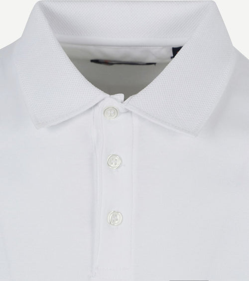 Liquid poloshirt wit