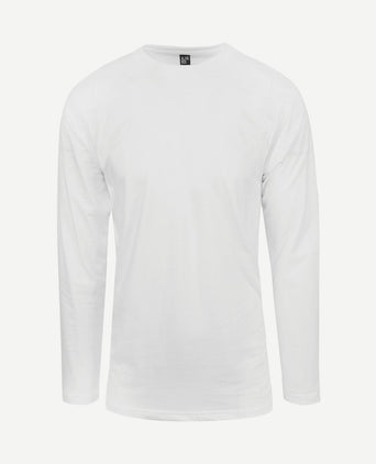 T-shirt Virginia wit longsleeve (2-pack)