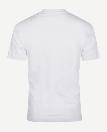 T-shirts ronde hals (2-pack) wit