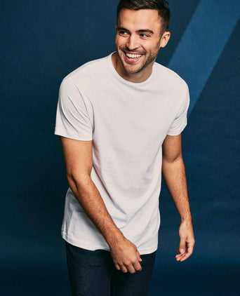 Derby (6-pack) o-hals t-shirts wit aanbieding