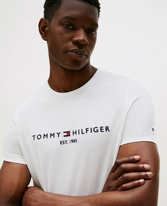 Logo t-shirt wit