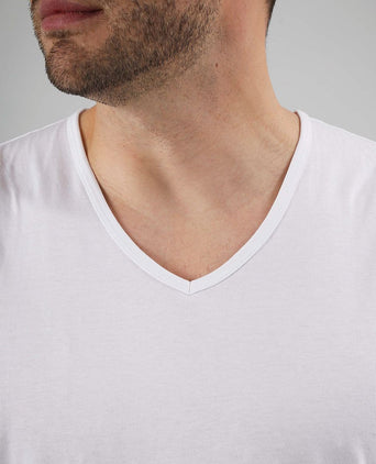 Viless t-shirt mouwloos wit (2-pack)