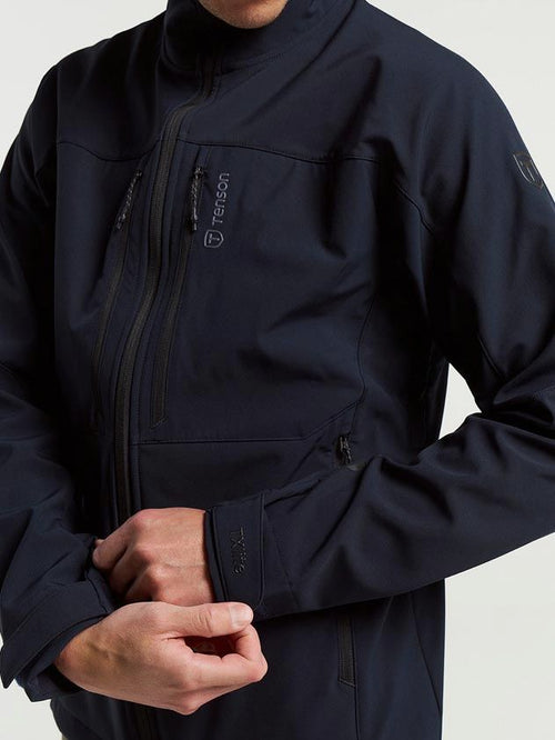 Softshell jack zwart