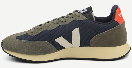 Sneakers Rio branco blauw groen