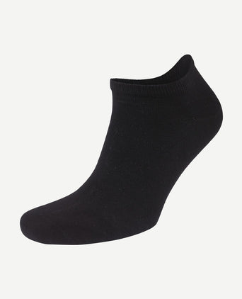 Sneakersok (2-pack) zwart