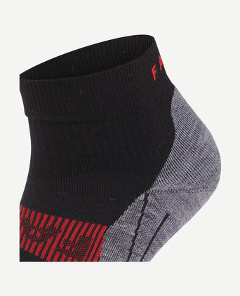 Ru4 endurance cool short sokken zwart