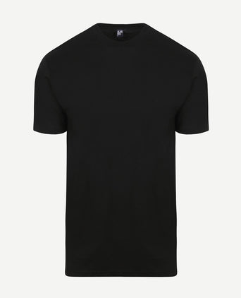 T-shirt Virginia zwart ((2-pack))