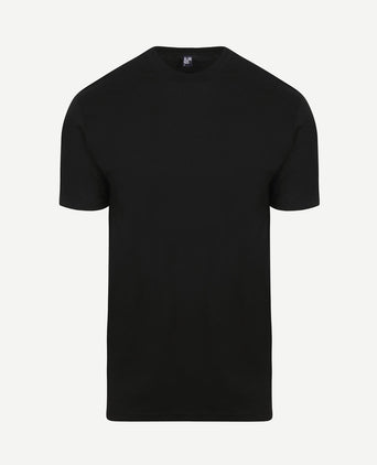 T-shirt Virginia zwart ((2-pack))