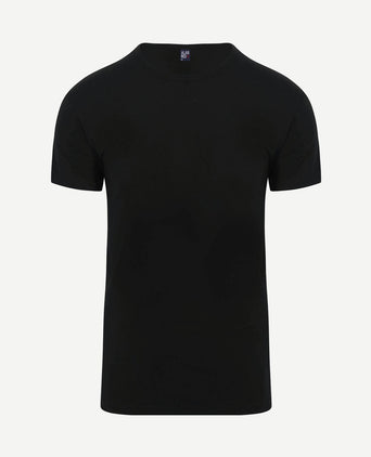 Ottawa t-shirt stretch zwart (2-pack)